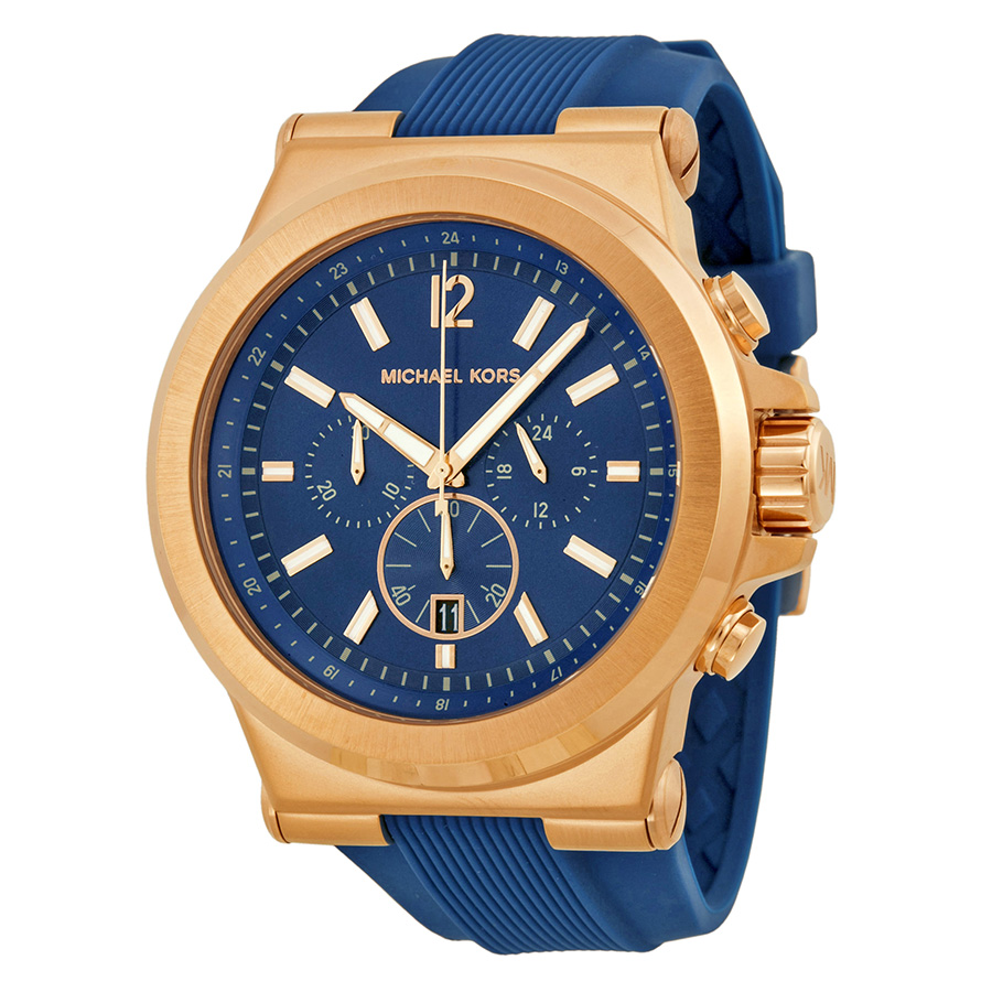 Michael Kors Dylan MK8295 Imitation Stainless Steel Automatic Watch with Silver Dial