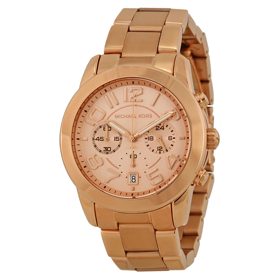 Michael Kors Mercer MK5727 Imitation Watch - Stainless Steel Case, Silver Dial, Ladies' Fashion Timepiece