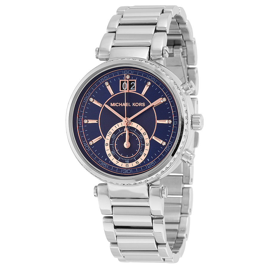 Michael Kors Sawyer MK6224 Imitation Gold Chronograph Watch