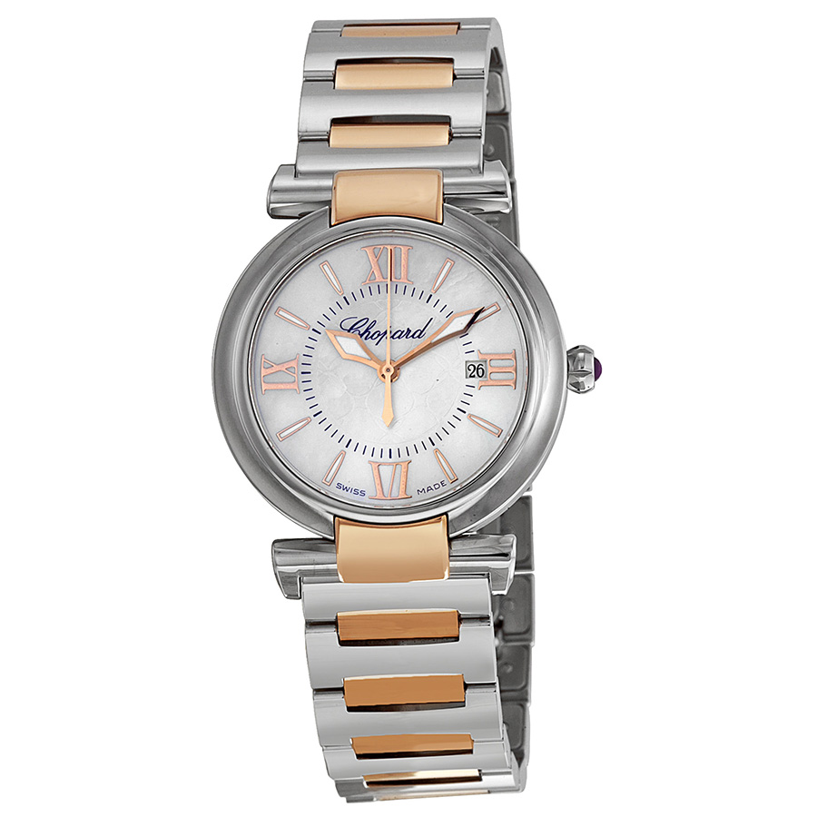 Chopard Imperiale Quartz Watch Replica - 38mm Gold Tone - Silver Dial - Men's Style