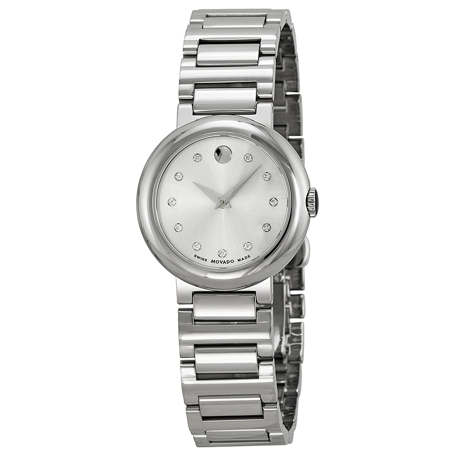 Movado Concerto Classic 0606789 Imitation Automatic Black Dial Watch