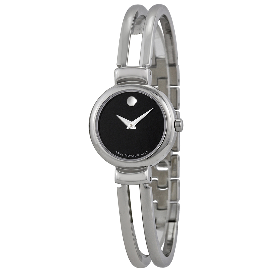 Elegant Movado Harmony 36mm Gold-Plated Quartz Watch - Radiant Rose Face
