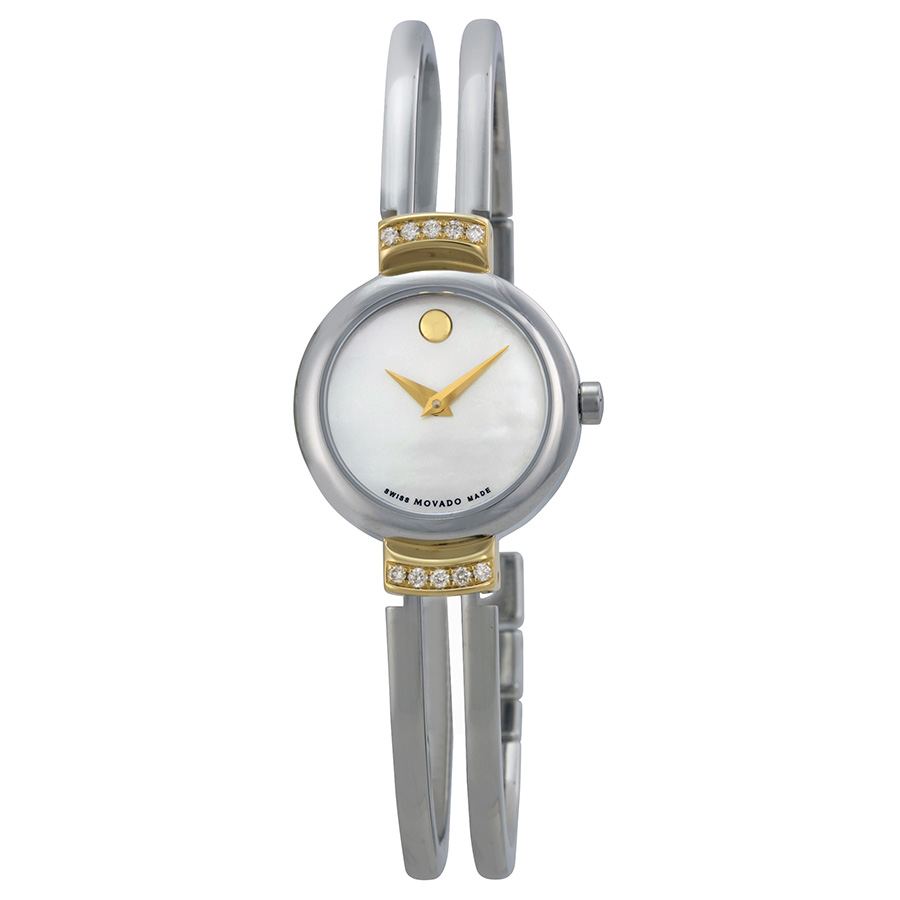 Movado Harmony Elegant Rose Gold & Black Dial Reps Watch