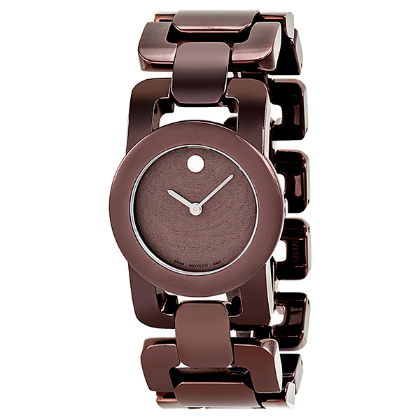 Movado Luma Brown PVD Case Automatic Dial 42mm Luxury Replica Watch