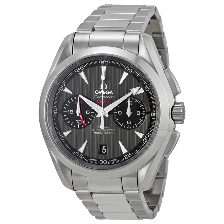 Omega Seamaster Aqua Terra Swiss Clone 43mm Blue Steel Case Automatic Dive Watch