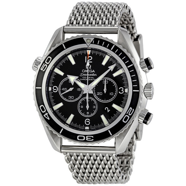 Omega Seamaster Planet Ocean 41mm Swiss Clone Automatic Dive Chrono Watch
