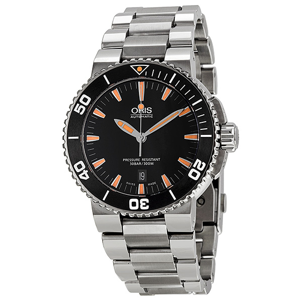 Oris Aquis 733-7653-4159MB Stainless Steel Automatic Blue Dial Men's Watch