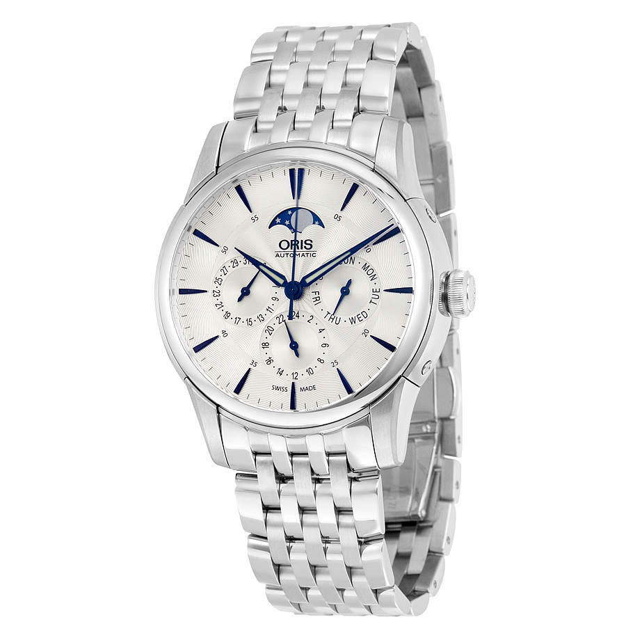 Oris Artelier 01 Quartz Silver Dial Steel 40mm Women's Watch
