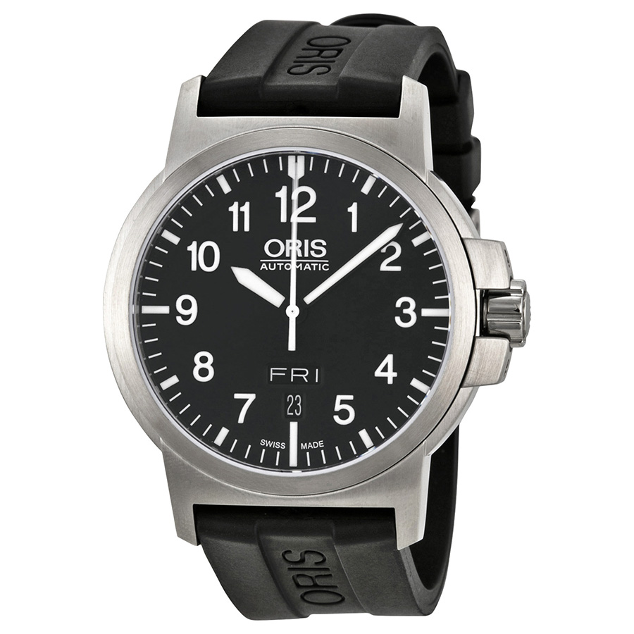 Oris BC3 Men's Dive Time GMT Replica Watch with Titanium Case & Dark Grey Dial
