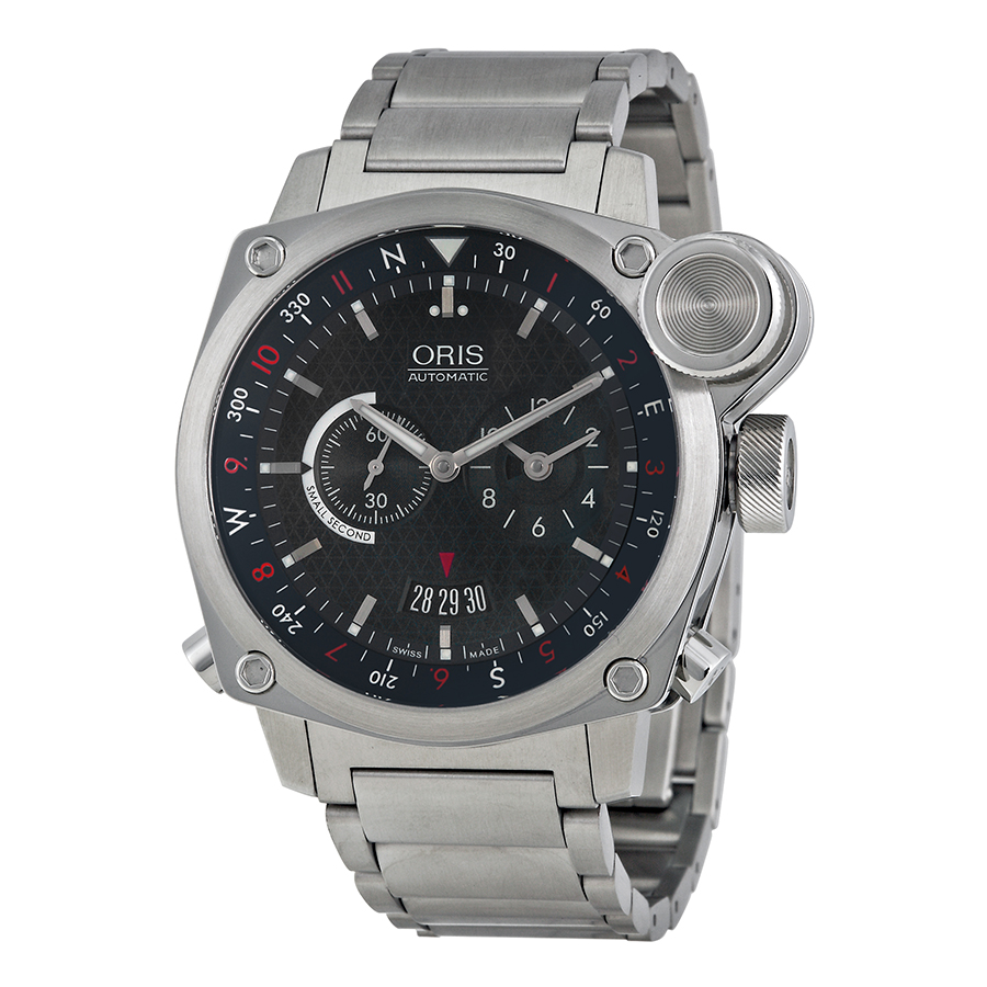 Oris BC4 Dive Master Automatic Steel Blue Face Water-Resistant Watch