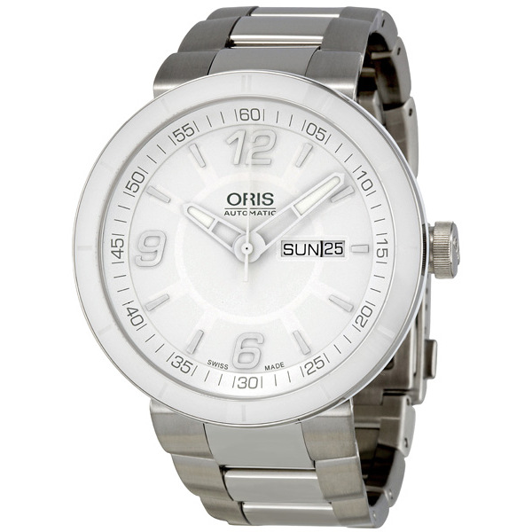 Oris TT1 Sports Chronograph Blue Steel Bezel Automatic Dive Watch
