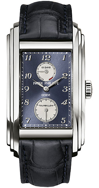 Patek Philippe Clone 5101G Swiss Chronograph with 10-Day Power Reserve and Tourbillon Movement Watch