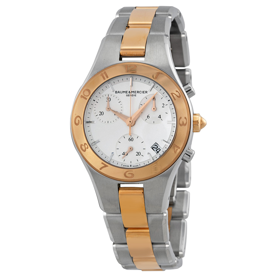 Baume et Mercier Linea 10016 Swiss Imitation 40mm Automatic Silver Watch