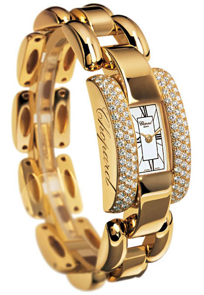 Chopard La Strada Quartz White Dial Stainless Steel 41mm Men's Watch Replica