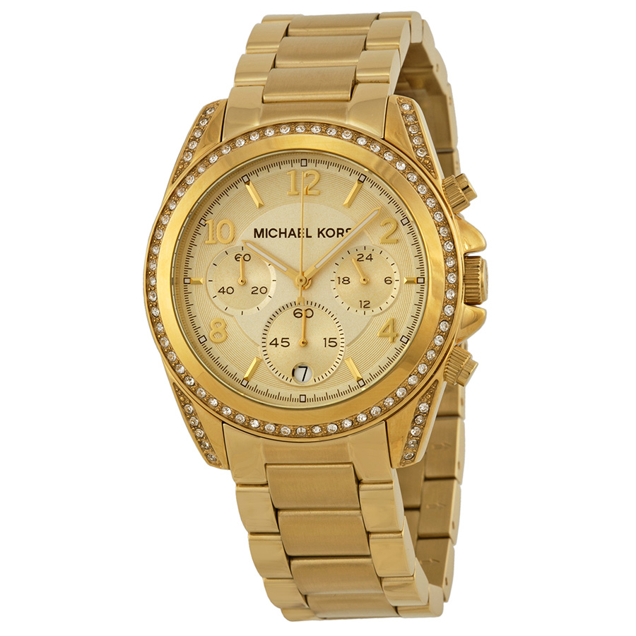 Michael Kors Blair MK5166 Classic Ladies Watch - Black Roman Dial - Swiss Clone