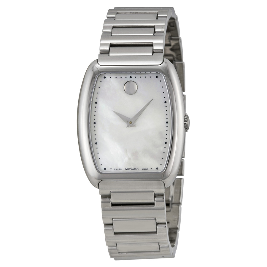 Elegant Movado Concerto 0606547 Steel & Pink Dial Replica Watch