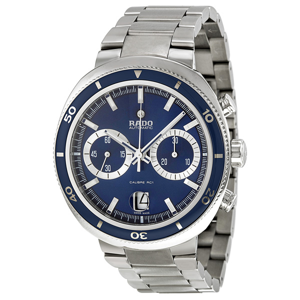 Rado D-Star R15966203 Imitation Automatic Steel Case Jet Black Face 100m Water Resistant Watch