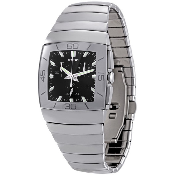 Rado Sintra Platinum Ceramic Timepiece - Sophisticated Automatic Chronograph Watch