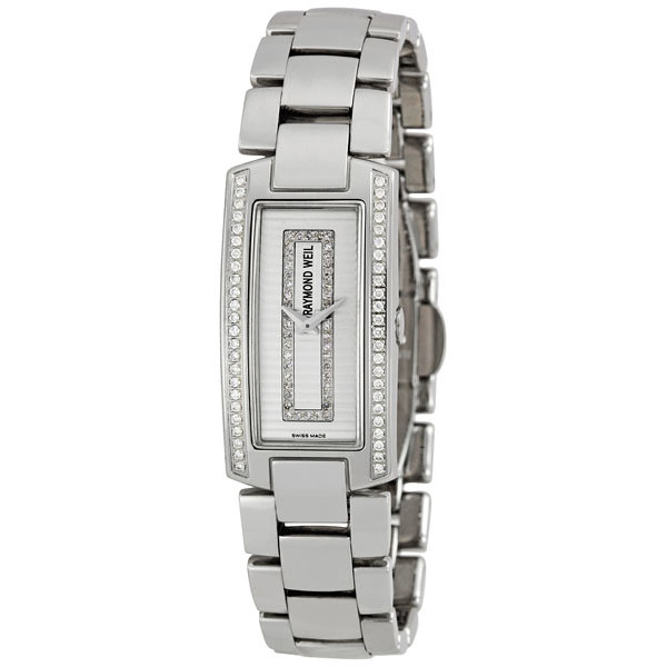 Raymond Weil Shine 1500-ST1-42381 Clone Automatic Stainless Steel Chronograph Jet Black Watch