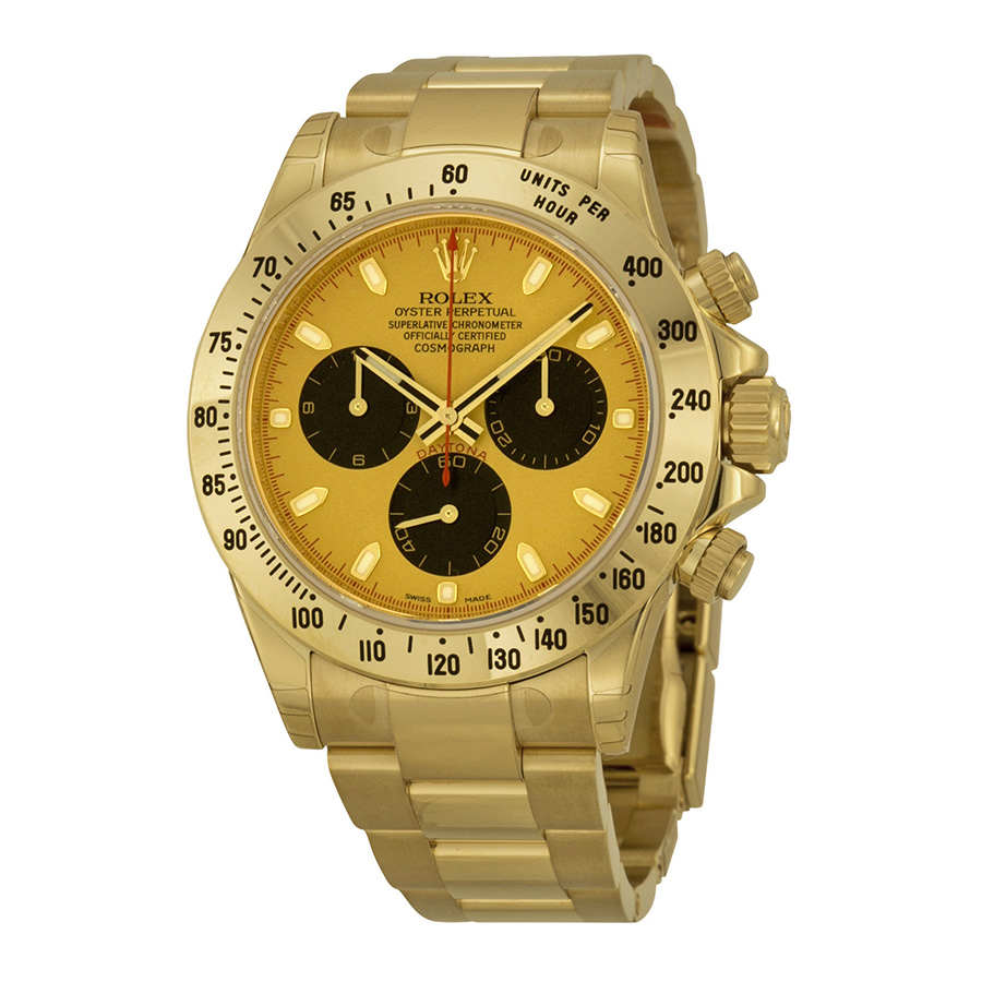 Automatic Rolex Daytona 116528CBKSO Chronograph Jet Black Dial Reps Watch