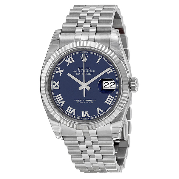 Rolex Datejust 116234-BLRJ Imitation Black Dial Steel 31mm Women's Watch