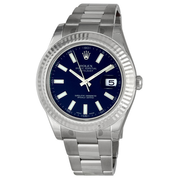 Rolex Datejust II 41mm Black & Gold Automatic Men's Watch