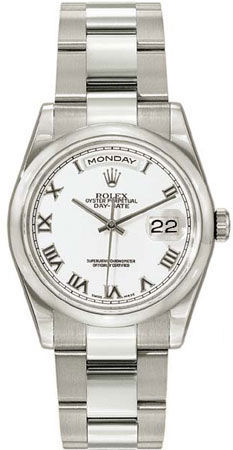 Swiss-Impression Rolex Day-Date 118209-WRO Masterpiece 40mm White Gold Watch