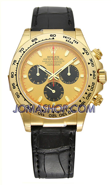 Omega Seamaster Daytona Clone 18K White Gold Automatic 42mm Men's Watch