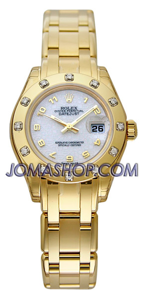 Omega Pearlmaster Elegance 36mm Stainless Steel Bezel Automatic Watch