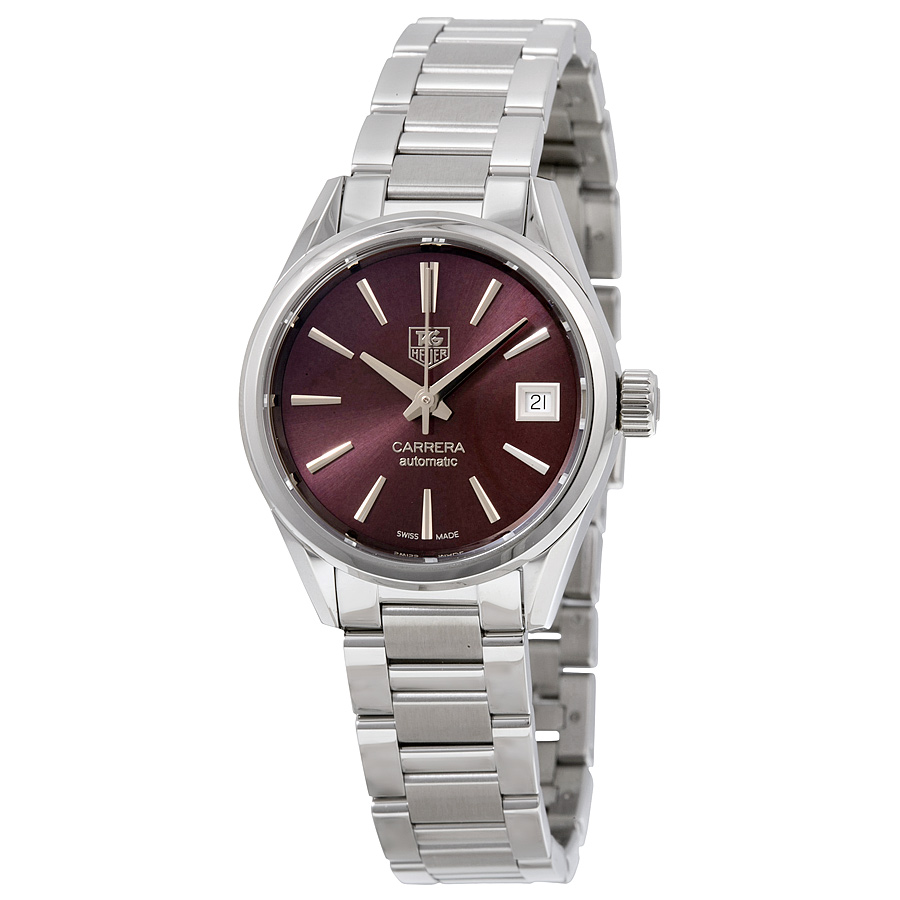 Tag Heuer CarreraWAR2417.BA0776 Quartz Silver Dial Replica Watch for Ladies