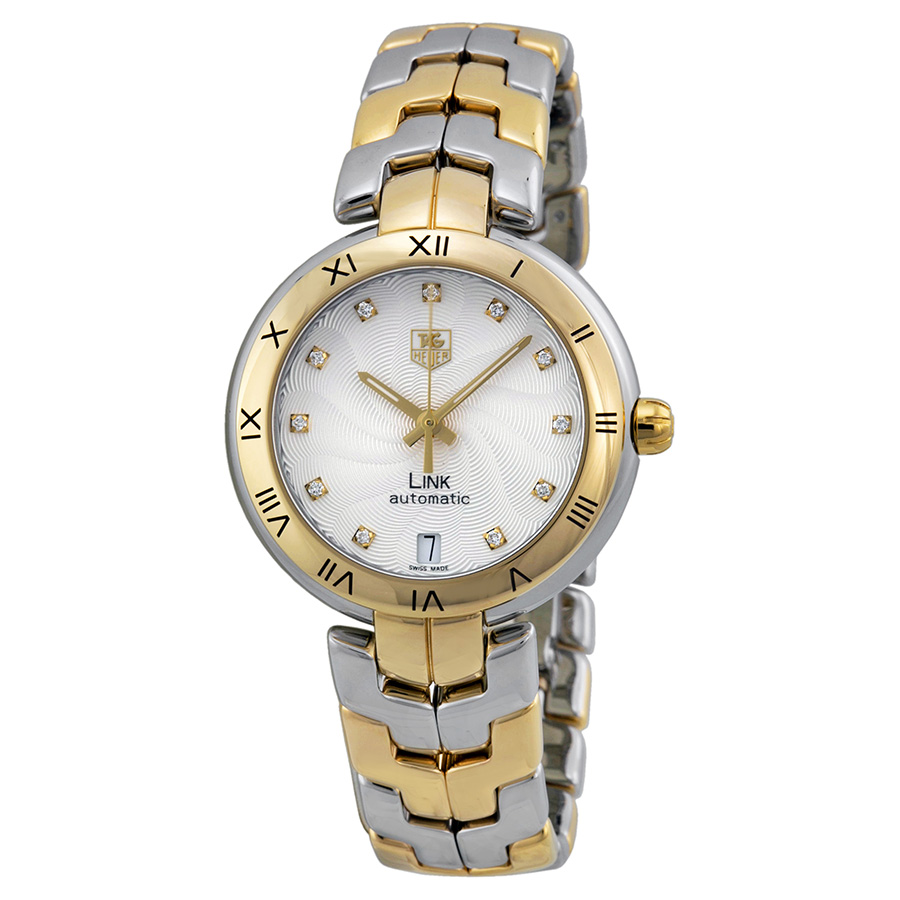 Tag Heuer Link WAT2350.BB0957 Glimmering Steel & Black Dial Ladies' Watch