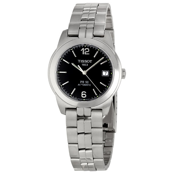 Tissot PR 50 Dive Master Black Automatic Steel Watch