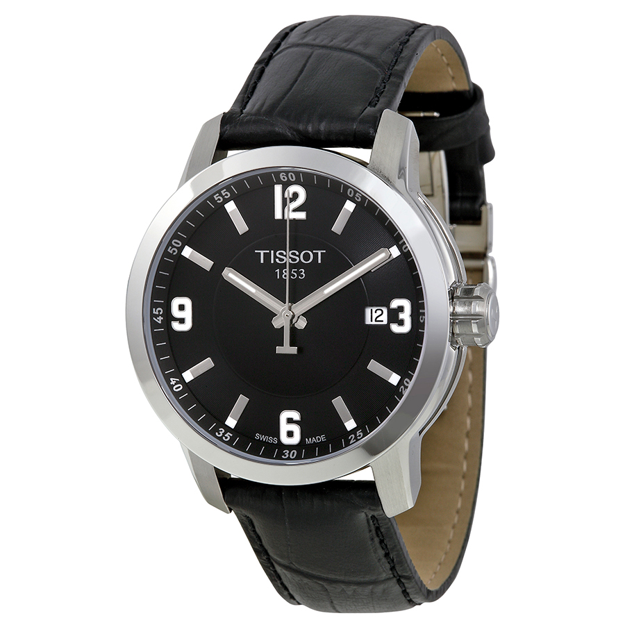 Tissot PRC 200 Automatic Black Jet Dial Reps 42mm Water Resistant Watch