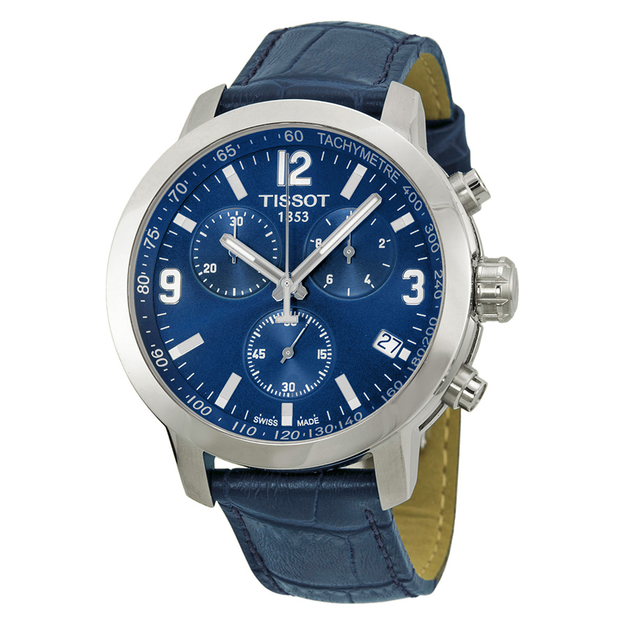 Tissot PRC 200 Clone Automatic Dive Watch with Jet Black Face and Stainless Steel Case