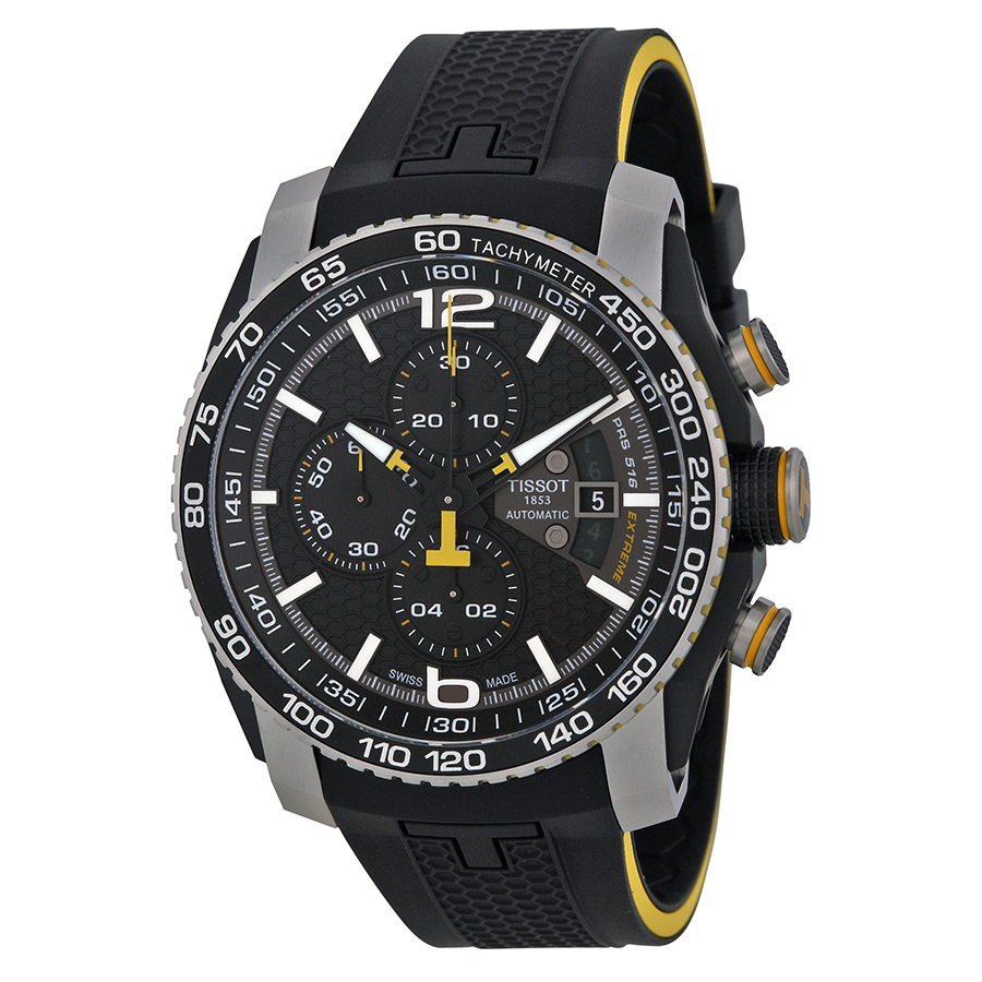 Tissot PRS 516 T0794272705701 Swiss Clone - Auto Movement - Brushed Steel - Blue Sunray Dial - 100m Waterproof Watch