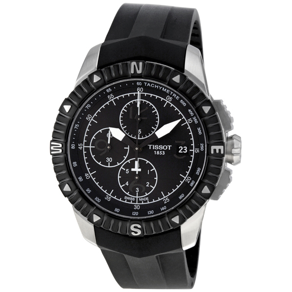 Tissot T-Navigator T062.427.17.057.00 Black Stainless Steel Automatic Dive Watch
