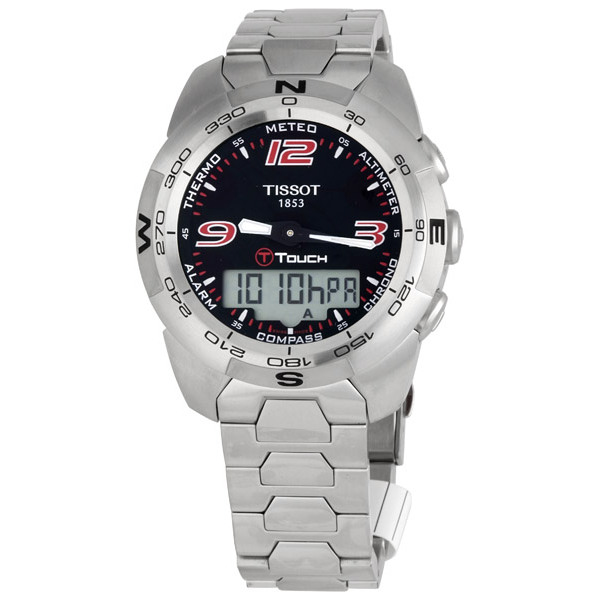 Tissot Touch Collection Clone 11mm Case Automatic Silver Dial Stainless Steel Watch