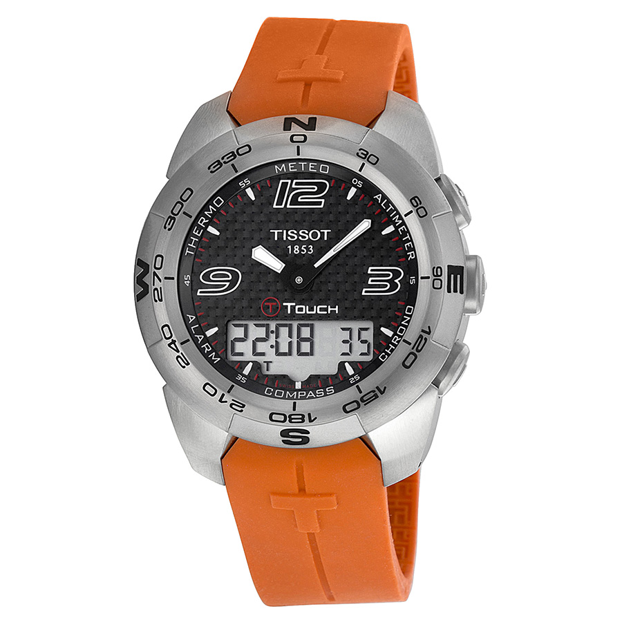 Tissot Touch Collection Classic Chronograph Stainless Steel Automatic Black Dial Reps Watch