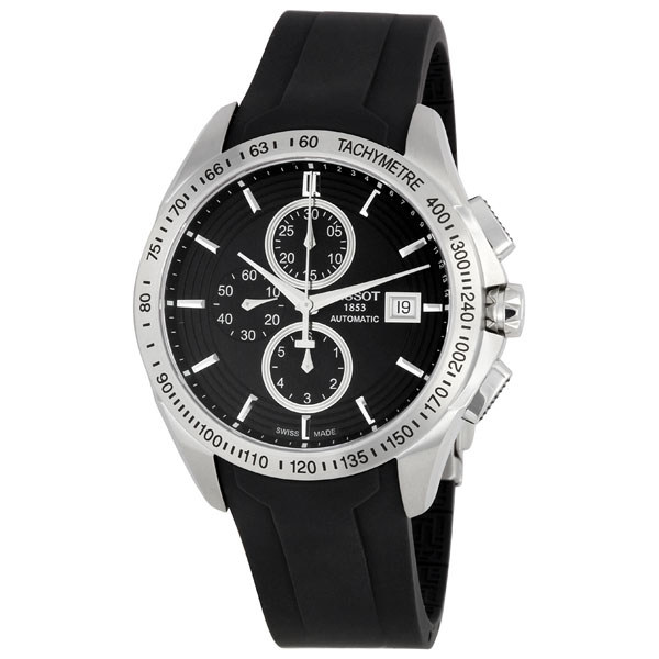 Tissot Veloci-T Clone Automatic Black Jet Face 40mm Water-Resistant Watch
