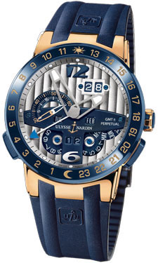 Ulysse Nardin El Toro 326-00-3 18kt Rose Gold Self-Winding Watch, Vintage Style