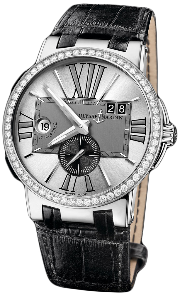 Ulysse Nardin Swiss Executive Automatic Titan Chronograph Dive Watch