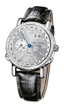 Ulysse Nardin GMT Perpetual Automatic Black Dial Steel Men's Watch