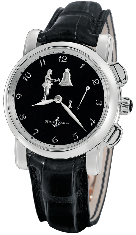 Ulysse Nardin Hourstriker Masterpiece Auto, Swiss Craft, Rose Gold, Black Facet Watch