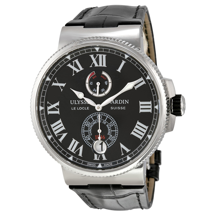 Ulysse Nardin V2 Nautical Chrono Men's Watch - 42mm Swiss Automatic Steel Blue Face 200m Res.