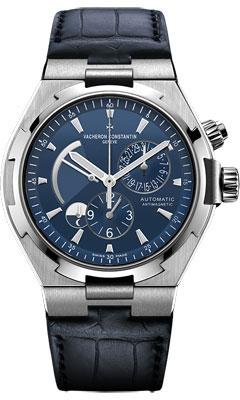 Vacheron Constantin Overseas Clone 47mm Swiss ETA 2824-2 Automatic Stainless Steel Black Face Water-Resistant Luxury Watch