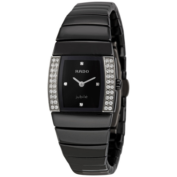 Rado R13618712 Replica - Swiss Quartz - Stainless Steel Case - Black Dial - 40mm Watch
