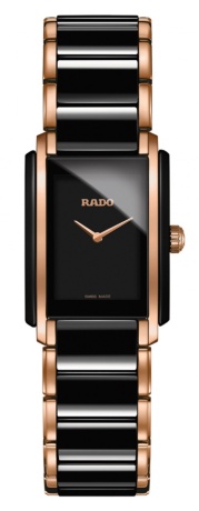 Rado Integral Black Ceramic Rose Gold PVD自动上链男士腕表