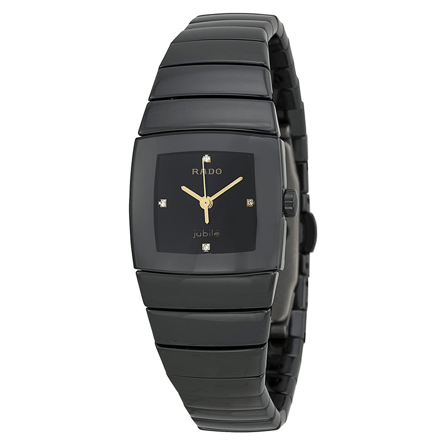 Rado Sintra Black Dial Automatic Steel Case Luxury Reps Watch