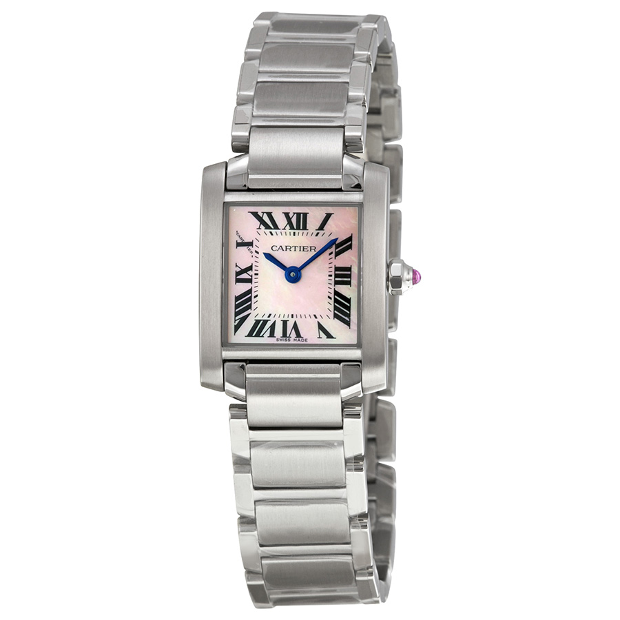 Cartier Tank Solo Quartz Chronograph, Elegant Silver Dial, 32mm Steel Case