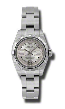 Rolex Oyster Perpetual 41mm Steel Case Automatic Black Roman Dial Replica Watch